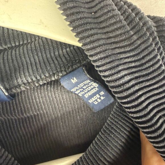 Gap Vintage 90s Y2K Velvet Mock Neck Long Sleeve Top Size Medium - Picture 6 of 8